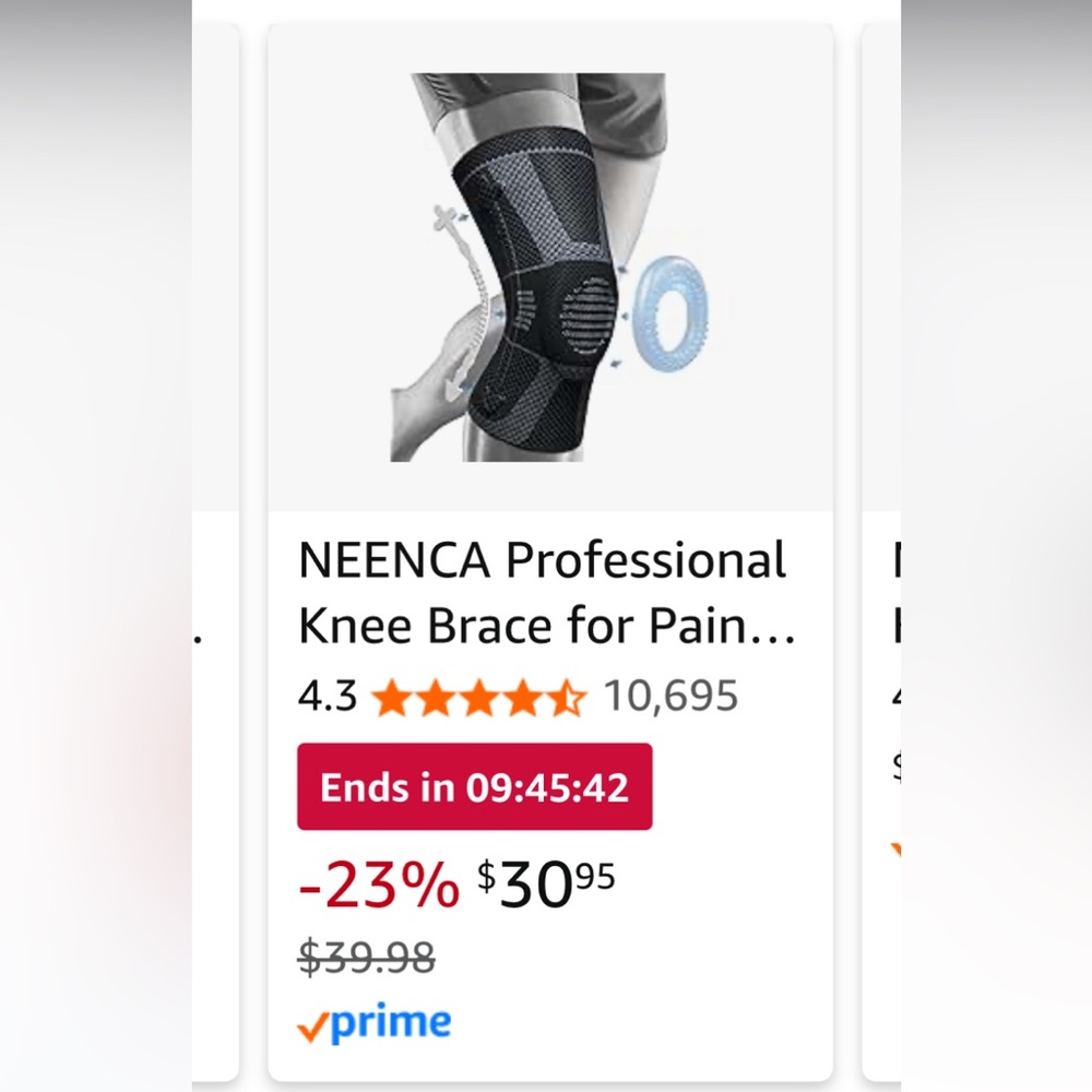 NIP NEENCA Athletic Knee Brace L
- Large - Picture 3 of 3